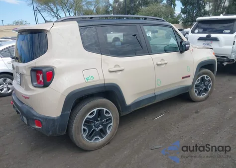 2015 Jeep Renegade Trailhawk z USA, uszkodzony, nr VIN ZACCJBCTXFPB77461